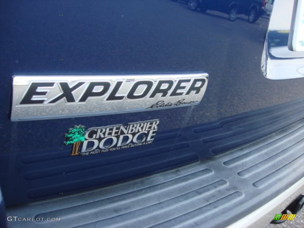 2008 Explorer Eddie Bauer 4x4 - Dark Blue Pearl Metallic / Camel photo #25