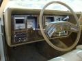 1979 Lincoln Continental Cream Interior Dashboard Photo