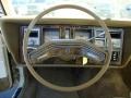 1979 Lincoln Continental Cream Interior Steering Wheel Photo