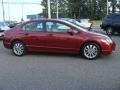 2009 Tango Red Pearl Honda Civic EX Sedan  photo #6