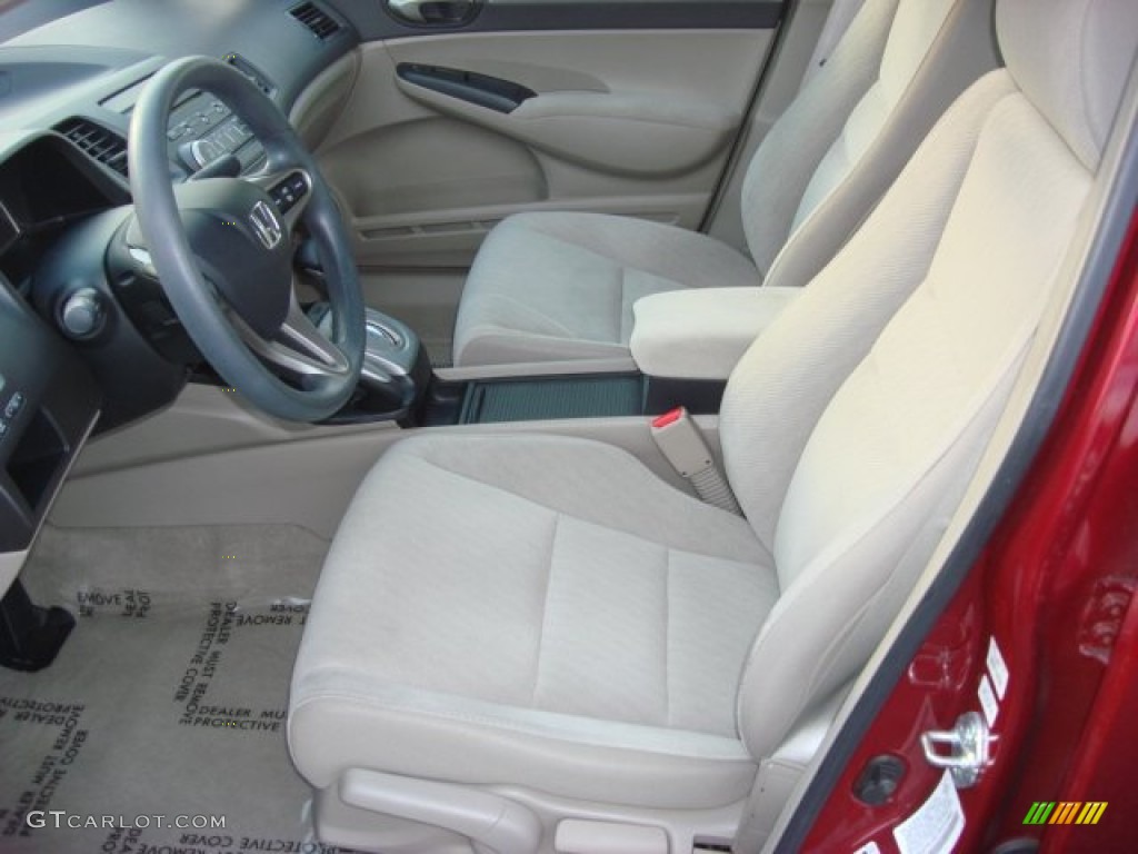 2009 Honda Civic EX Sedan Front Seat Photo #69422497