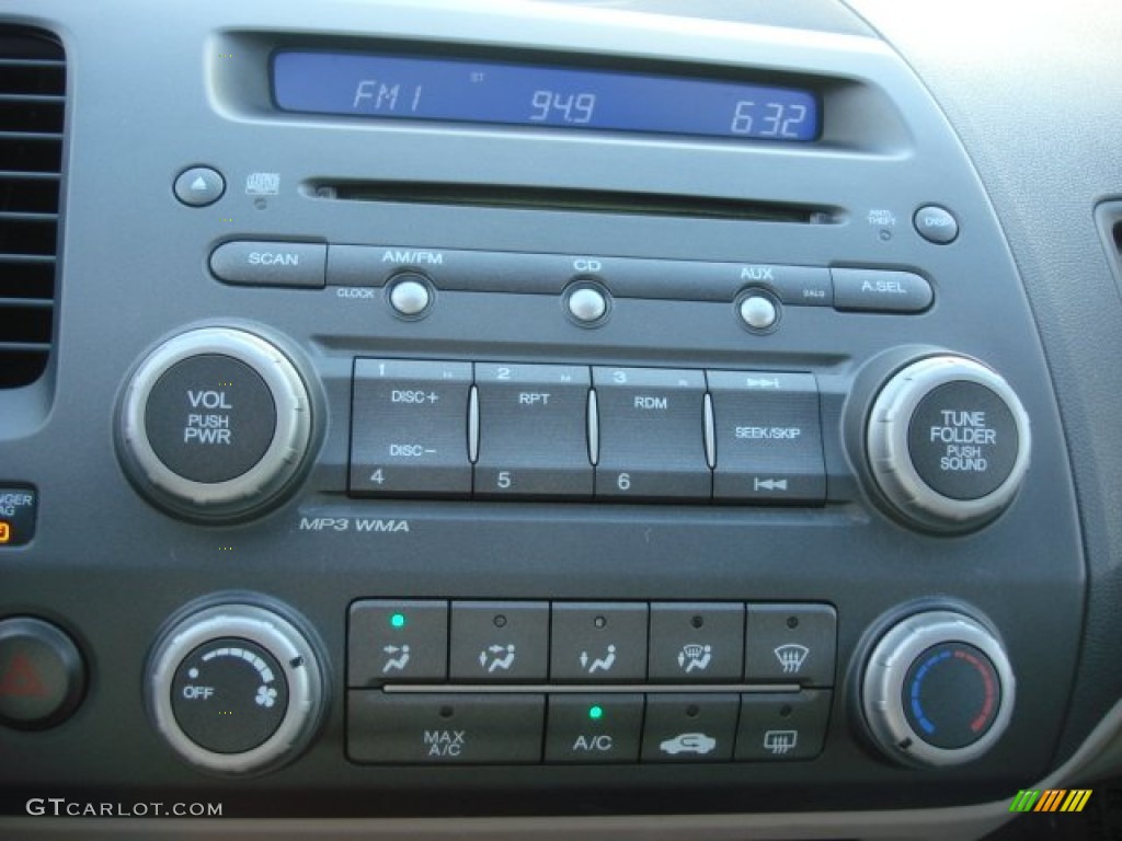 2009 Honda Civic EX Sedan Controls Photo #69422544