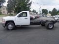 2013 Summit White Chevrolet Silverado 3500HD WT Regular Cab 4x4 Chassis  photo #6