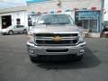 2013 Mocha Steel Metallic Chevrolet Silverado 3500HD LT Regular Cab 4x4  photo #3