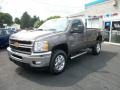 Mocha Steel Metallic - Silverado 3500HD LT Regular Cab 4x4 Photo No. 4