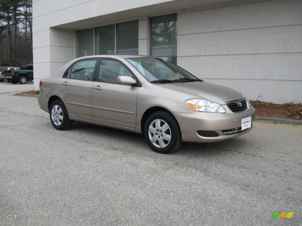 Desert Sand Mica Toyota Corolla