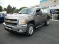 Mocha Steel Metallic - Silverado 3500HD LT Regular Cab 4x4 Photo No. 48