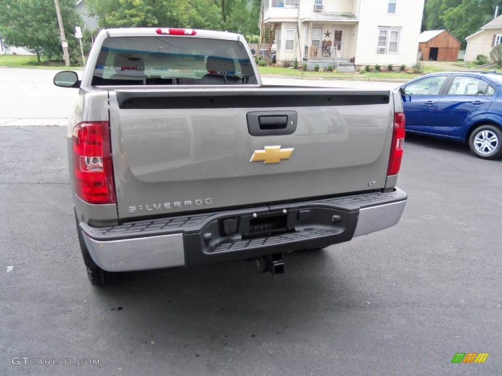 2012 Silverado 1500 LT Regular Cab 4x4 - Graystone Metallic / Ebony photo #4