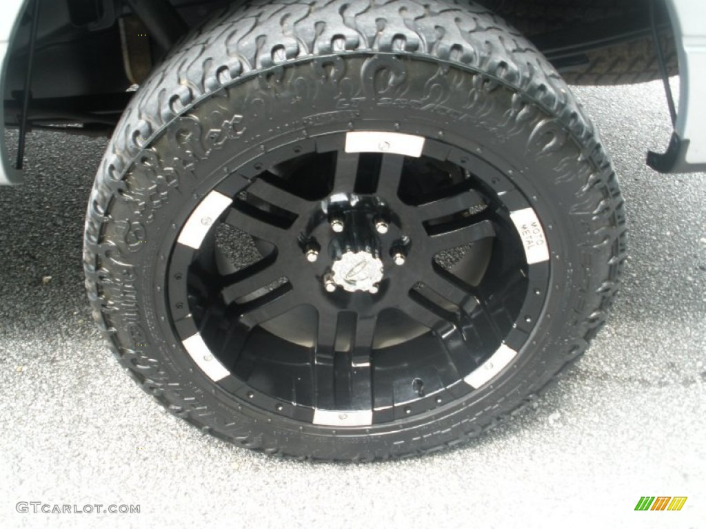 2010 Ford F150 XLT SuperCrew 4x4 Custom Wheels Photo #69424417