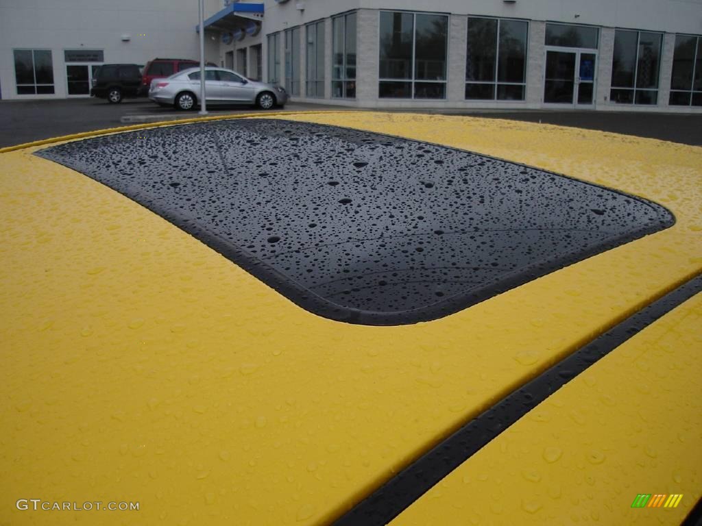 2003 MAZDA6 s Sedan - Speed Yellow / Black photo #10