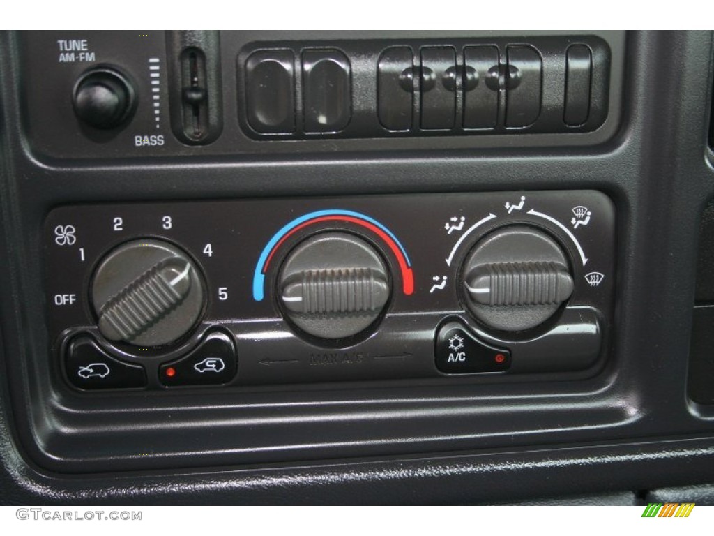 2001 Chevrolet Silverado 1500 LS Regular Cab Controls Photo #69424792