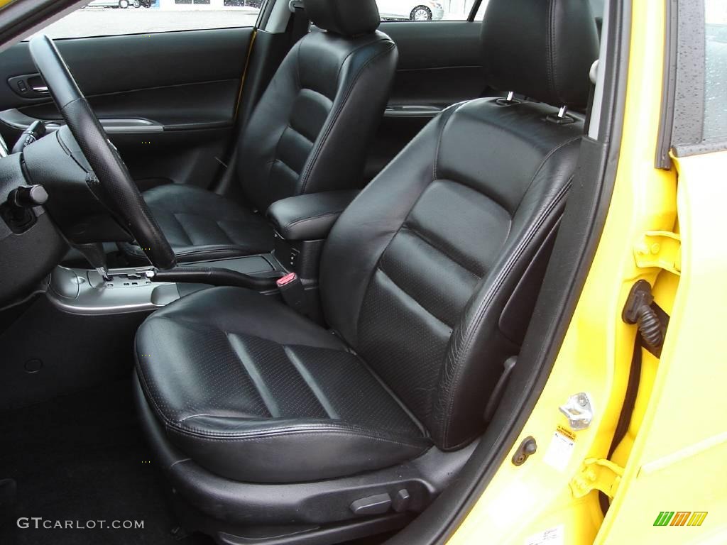 2003 MAZDA6 s Sedan - Speed Yellow / Black photo #15