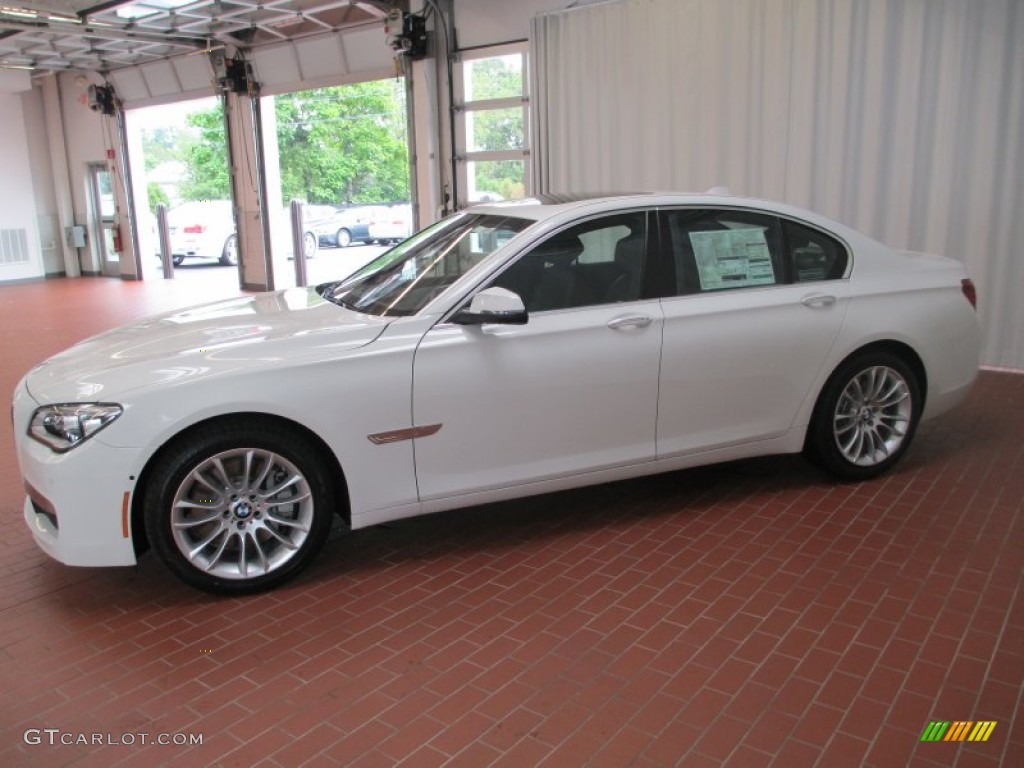 Alpine White 2013 BMW 7 Series 750i xDrive Sedan Exterior Photo #69425257