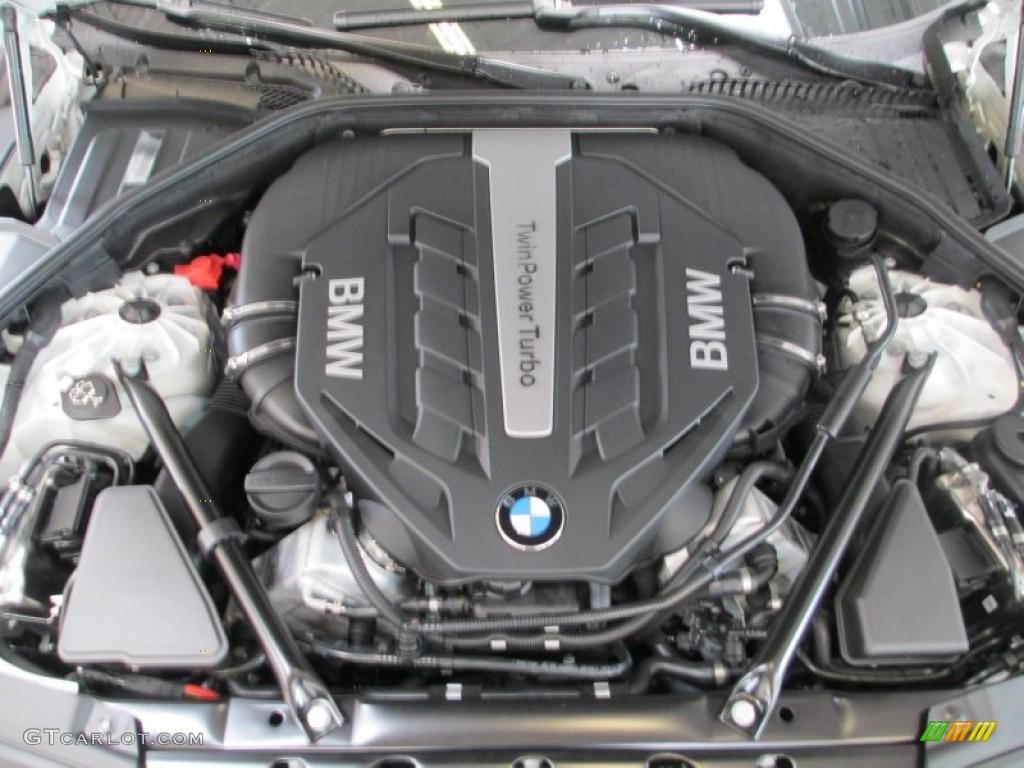 2013 BMW 7 Series 750i xDrive Sedan 4.4 Liter DI TwinPower Turbocharged DOHC 32-Valve VVT V8 Engine Photo #69425281