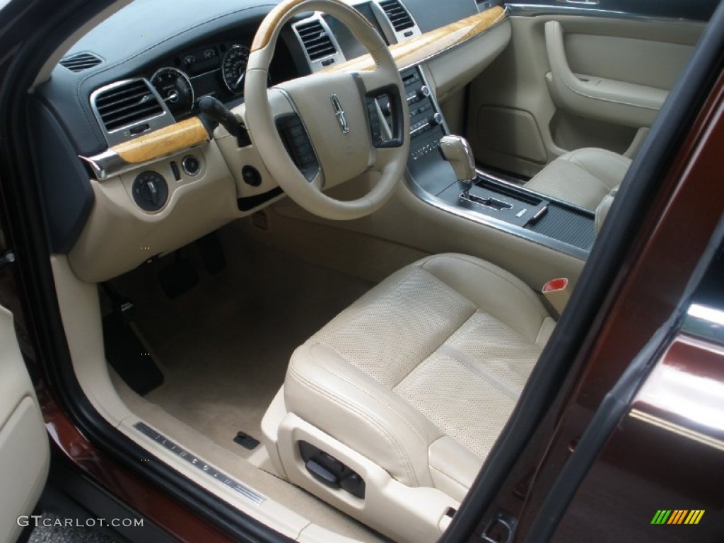 2009 MKS Sedan - Cinnamon Metallic / Light Camel photo #5