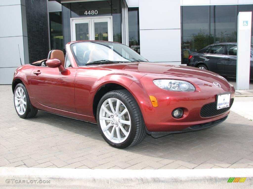 2006 MX-5 Miata Grand Touring Roadster - Copper Red Mica / Tan photo #1