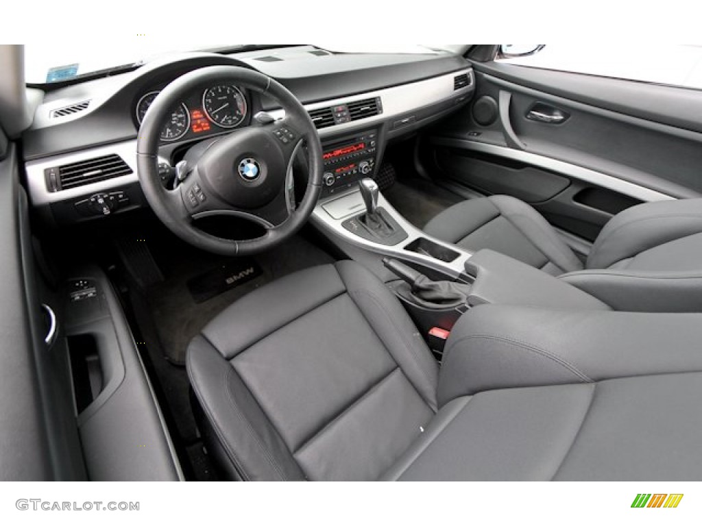 2009 3 Series 328xi Coupe - Space Grey Metallic / Black photo #10