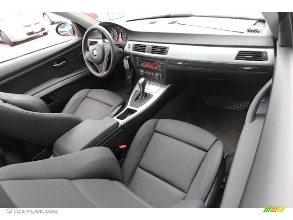2009 3 Series 328xi Coupe - Space Grey Metallic / Black photo #11