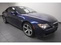 2009 Deep Sea Blue Metallic BMW 6 Series 650i Convertible  photo #9