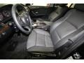 2008 BMW 5 Series Black Interior Interior Photo