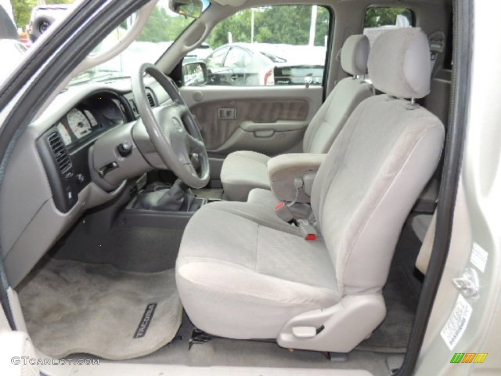Charcoal Interior 2004 Toyota Tacoma SR5 Xtracab 4x4 Photo #69427294