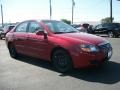 2009 Spicy Red Metallic Kia Spectra EX Sedan  photo #33