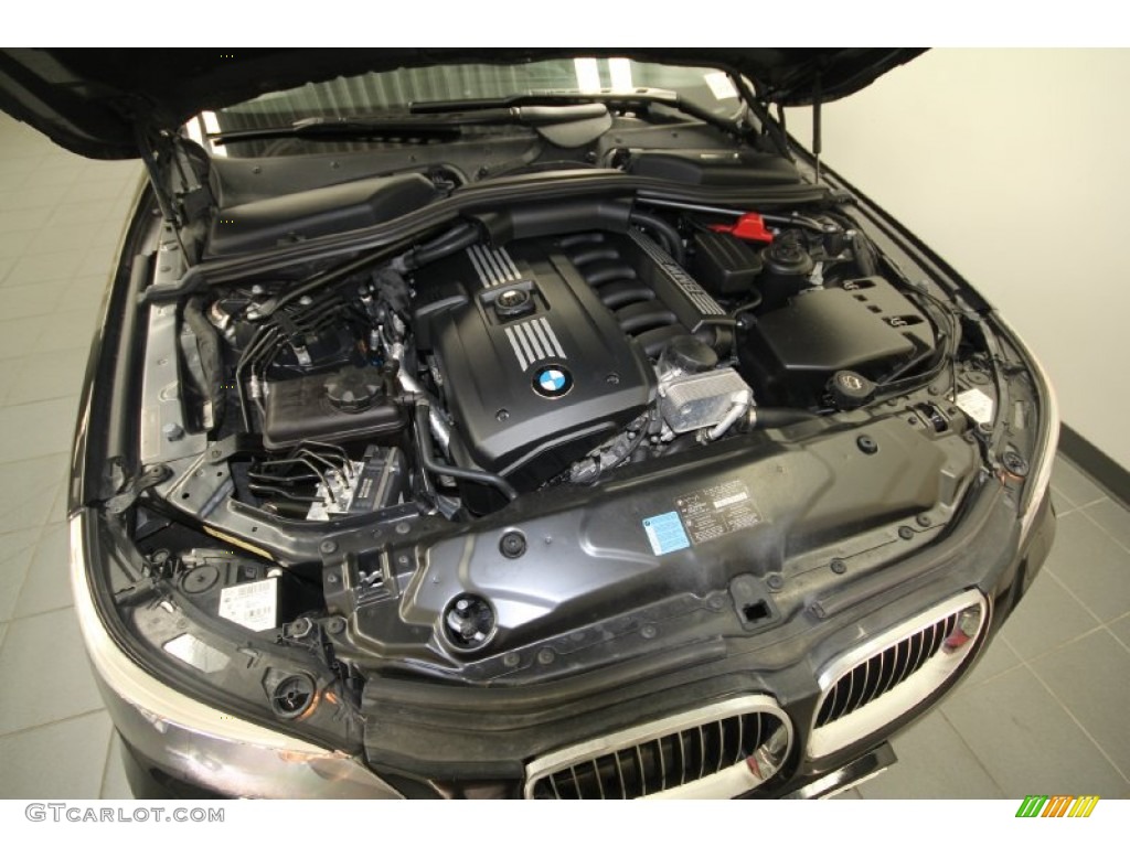 2008 BMW 5 Series 528i Sedan 3.0L DOHC 24V VVT Inline 6 Cylinder Engine Photo #69427594