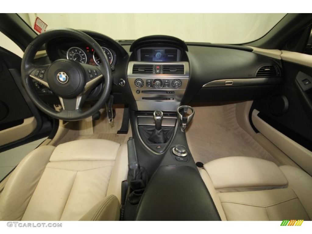 2007 6 Series 650i Convertible - Stratus Grey Metallic / Cream Beige photo #4