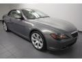2007 Stratus Grey Metallic BMW 6 Series 650i Convertible  photo #9