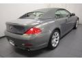 2007 Stratus Grey Metallic BMW 6 Series 650i Convertible  photo #11