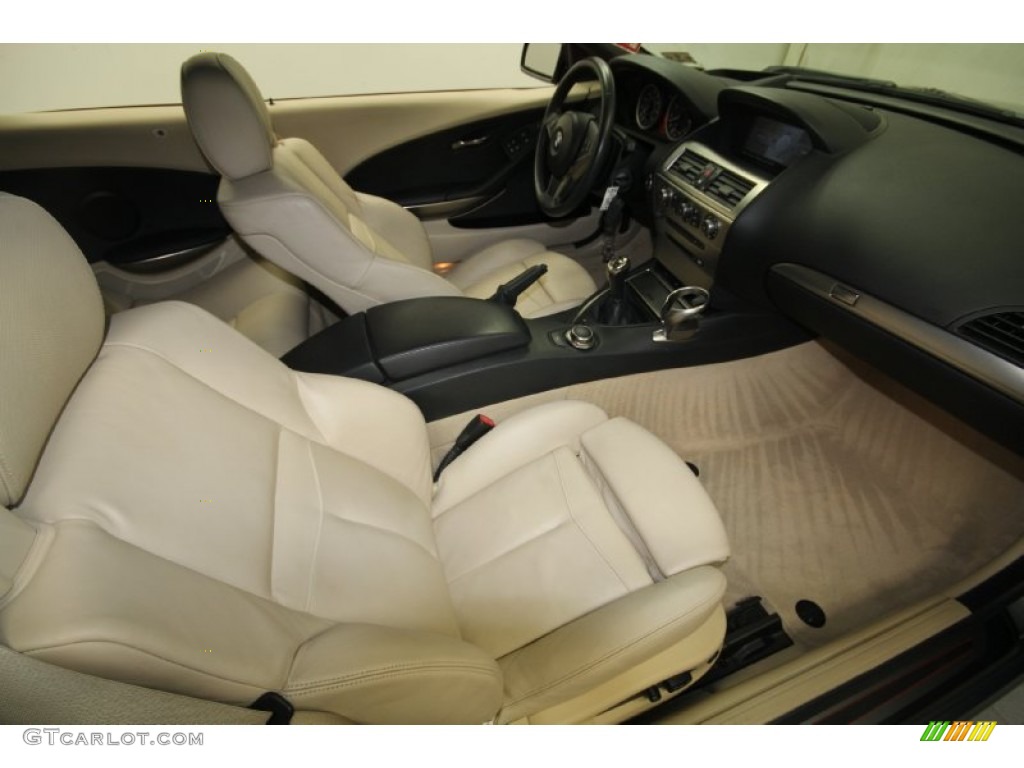 2007 6 Series 650i Convertible - Stratus Grey Metallic / Cream Beige photo #31