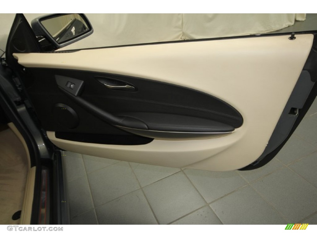 2007 6 Series 650i Convertible - Stratus Grey Metallic / Cream Beige photo #33