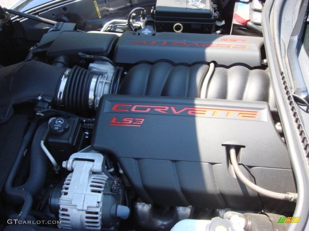 2009 Chevrolet Corvette Coupe 6.2 Liter OHV 16-Valve LS3 V8 Engine Photo #69429142