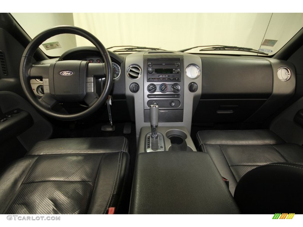 2004 F150 FX4 SuperCrew 4x4 - Black / Black photo #4