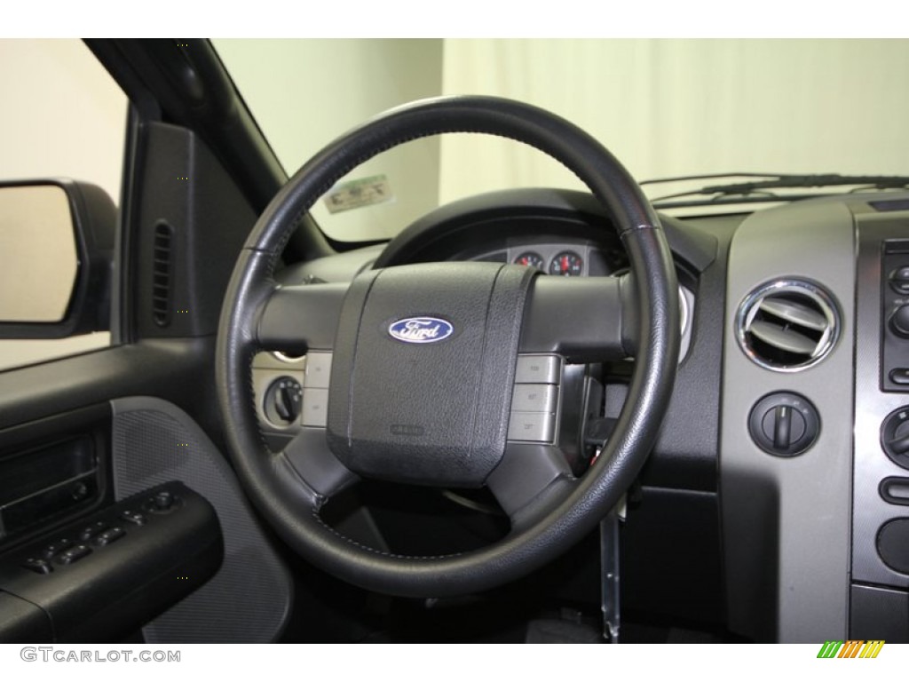 2004 F150 FX4 SuperCrew 4x4 - Black / Black photo #26