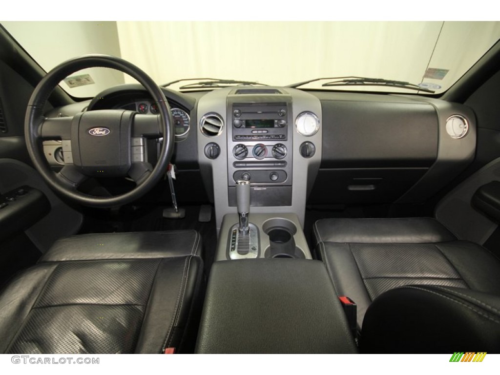 2004 F150 FX4 SuperCrew 4x4 - Black / Black photo #28