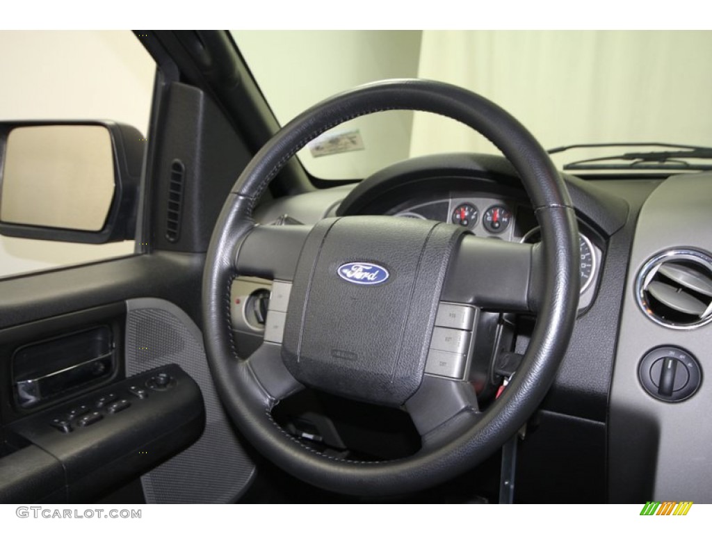 2004 F150 FX4 SuperCrew 4x4 - Black / Black photo #29