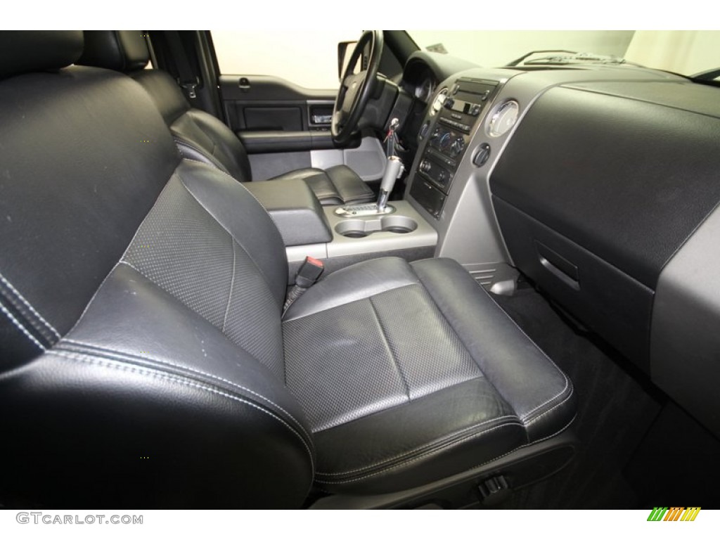 2004 F150 FX4 SuperCrew 4x4 - Black / Black photo #36