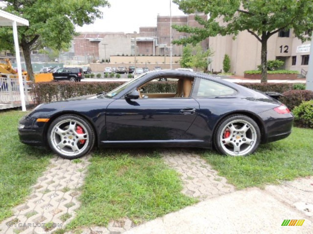 Midnight Blue Metallic 2007 Porsche 911 Carrera S Coupe Exterior Photo #69430048