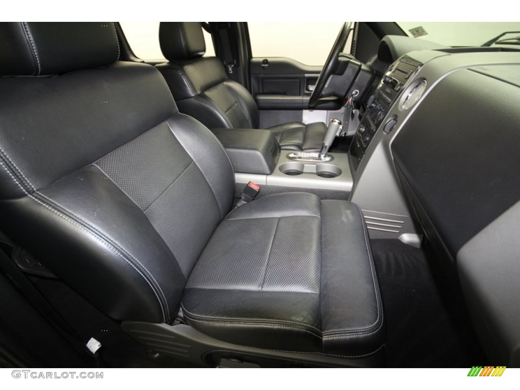 2004 F150 FX4 SuperCrew 4x4 - Black / Black photo #39