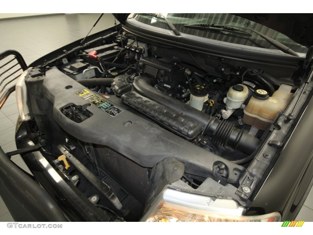 2004 F150 FX4 SuperCrew 4x4 - Black / Black photo #43