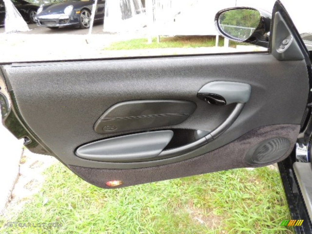 1999 Porsche Boxster Standard Boxster Model Black Door Panel Photo #69430375