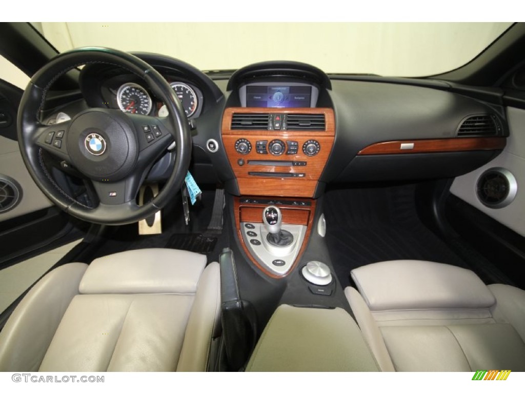 2007 BMW M6 Convertible Sepang Beige Dashboard Photo #69430591
