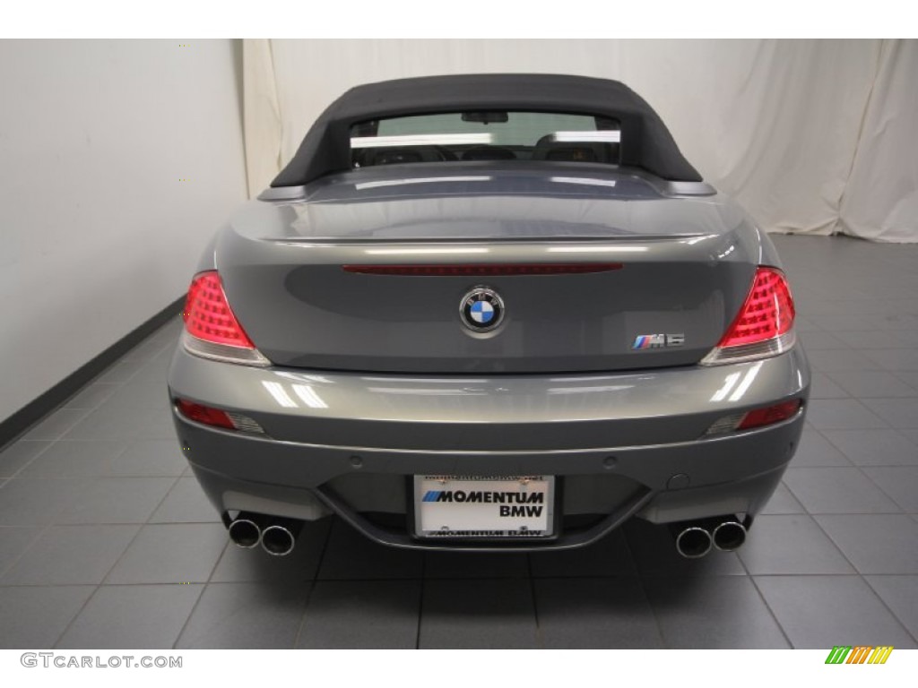 2007 M6 Convertible - Stratus Grey Metallic / Sepang Beige photo #12