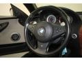 Sepang Beige 2007 BMW M6 Convertible Steering Wheel