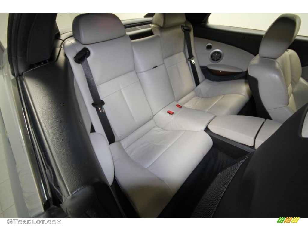 2007 BMW M6 Convertible Rear Seat Photo #69430855