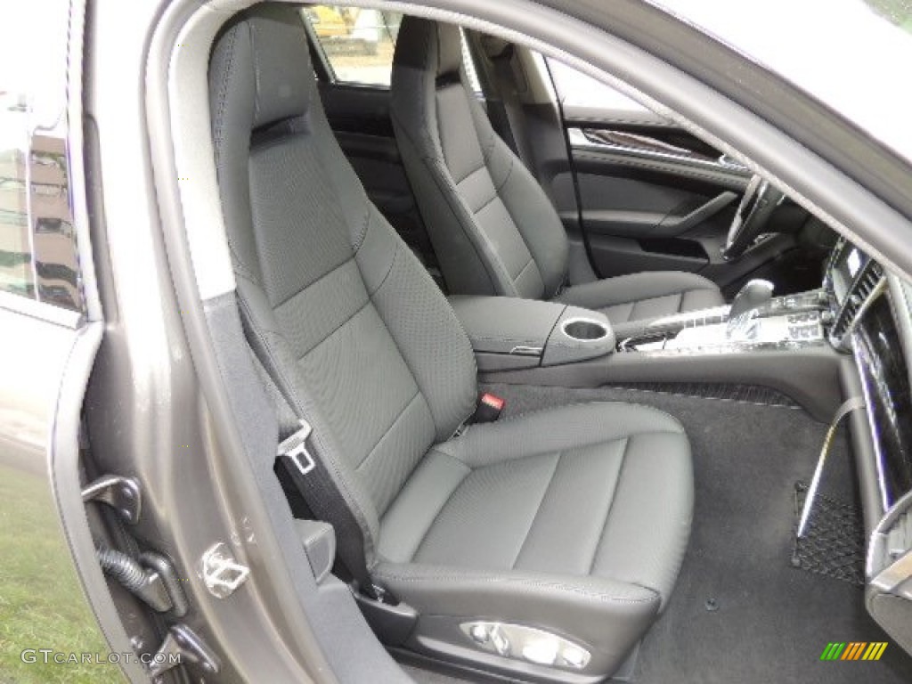 Black Interior 2013 Porsche Panamera V6 Photo #69431149