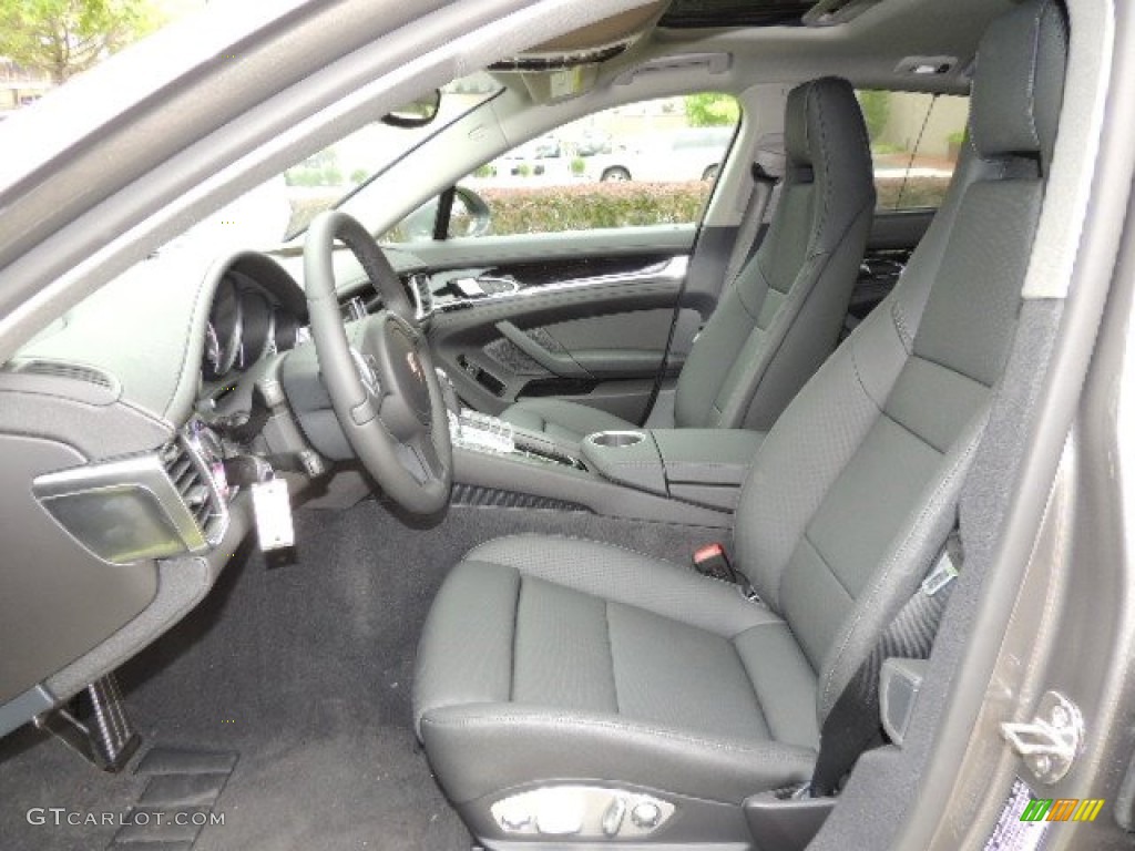 Black Interior 2013 Porsche Panamera V6 Photo #69431177