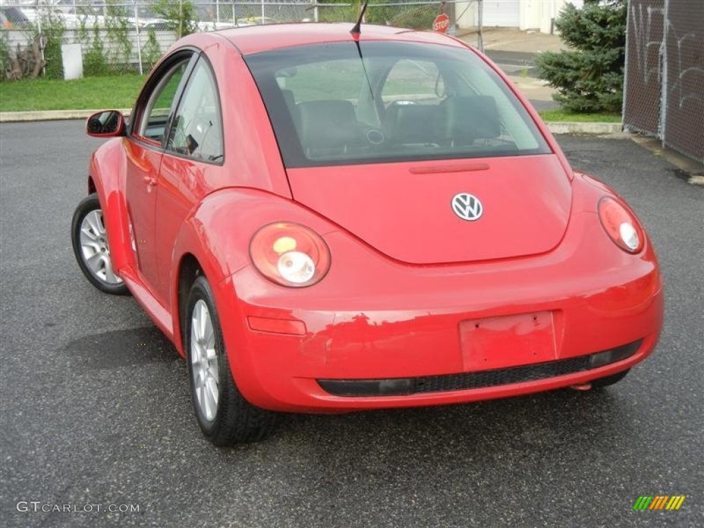 2009 New Beetle 2.5 Coupe - Salsa Red / Black photo #2