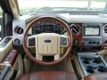 Chaparral Leather 2012 Ford F250 Super Duty King Ranch Crew Cab 4x4 Steering Wheel